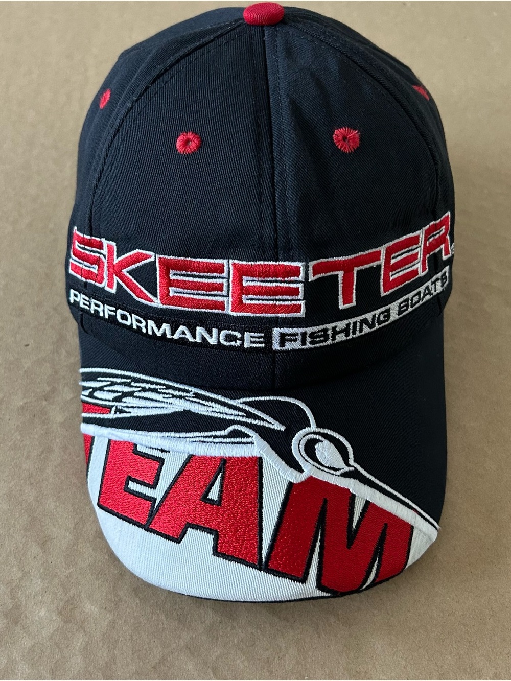 Vintage Skeeter Performance Fishing Boats Embroidered Snapback Hat Cap YAMAHA